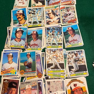 Vintage Orioles Cards