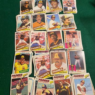 Vintage Padres Cards