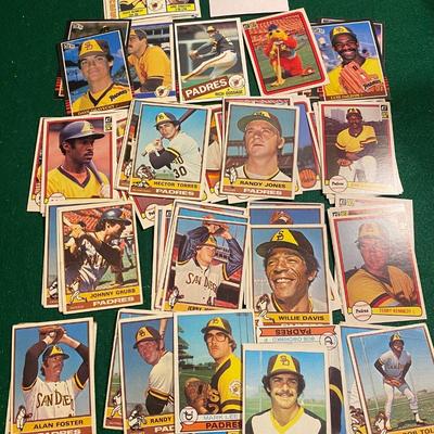Vintage Padres Cards