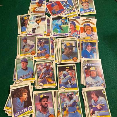 Vintage Brewers Cards