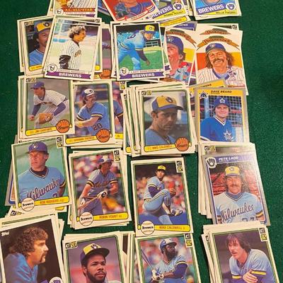Vintage Brewers Cards