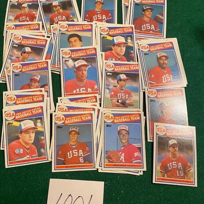 Vintage 1984 United States Baseball Team