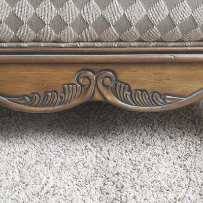 VINTAGE LOVESEAT SOFA