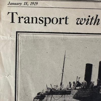 WWI Soldier’s Letters, Army Documents,Newspapers, Etc.