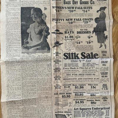 WWI Soldier’s Letters, Army Documents,Newspapers, Etc.