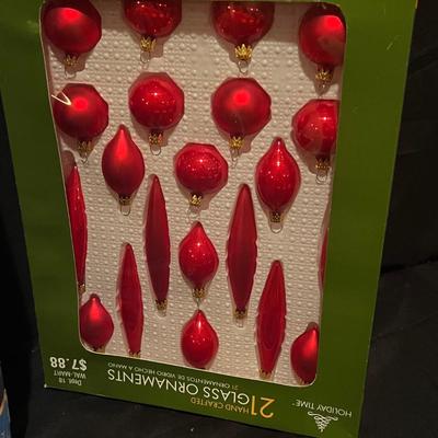 Glass Christmas Ornaments & Much More (BDF-MK)