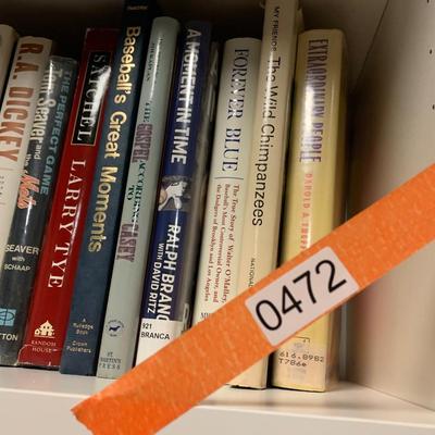 Huge Non-Fiction Lot - Sports Books - Mostly Baseball, Mostly Hardbacks