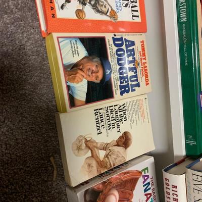 Huge Sports Books Non-Fiction Lot - Mostly Baseball - Mostly Hardback