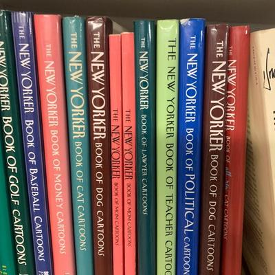 Vintage New Yorker Magazine Hardback Books Lot