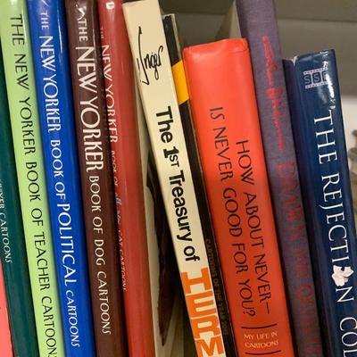 Vintage New Yorker Magazine Hardback Books Lot