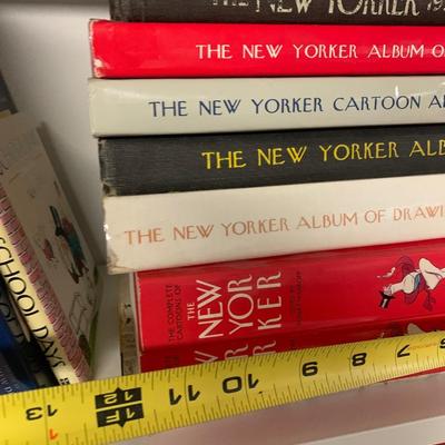 Vintage New Yorker Magazine Hardback Books Lot