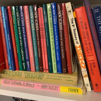 Vintage New Yorker Magazine Hardback Books Lot