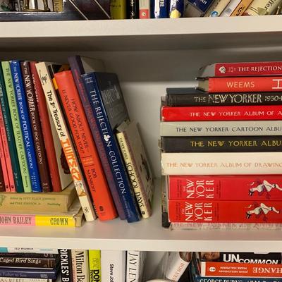 Vintage New Yorker Magazine Hardback Books Lot