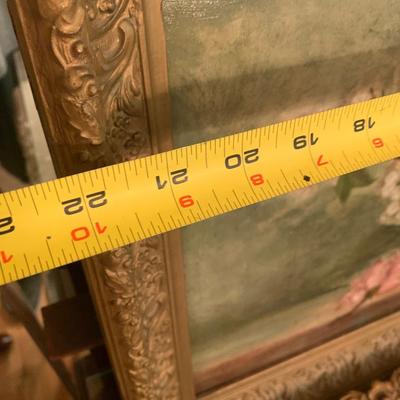 Antique Oil On Board Framed Art Lot