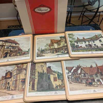 Taverns of Europe Placemat Settings in Box