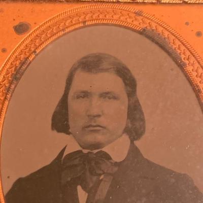 TWO Antique Daguerreotype Photos Lot