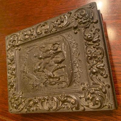 TWO Antique Daguerreotype Photos Lot
