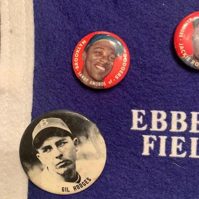 Vintage Mitchell & Ness Brooklyn Dodgers 1955 World Champs Pennant