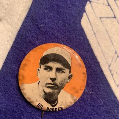 Vintage Mitchell & Ness Brooklyn Dodgers 1955 World Champs Pennant