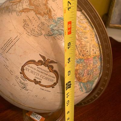 Vintage Replogle World Globe