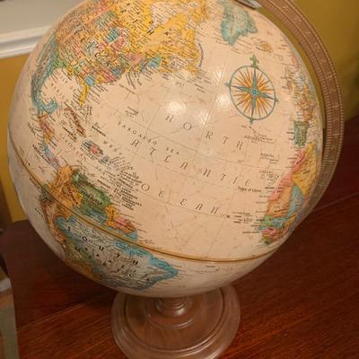 Vintage Replogle World Globe