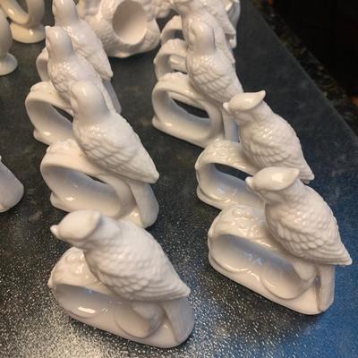 Napkin Rings Place Settings Lot