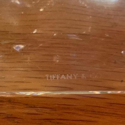 PAIR Tiffany Candlesticks w/ Glass Globes