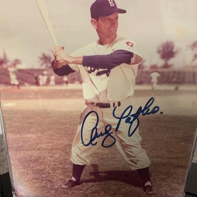 Signed Brooklyn Dodgers Photo