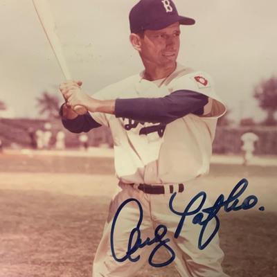 Signed Brooklyn Dodgers Photo