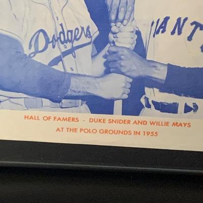 Mrs Gil Hodges Signed Program