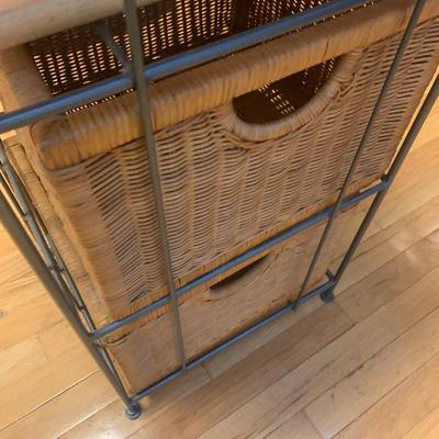 Kitchen Butcher Block Style Organizer
