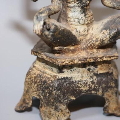 HINDU / EASTERN INDIA DIETY SHIVA METAL FIGURINE SCULPTURE