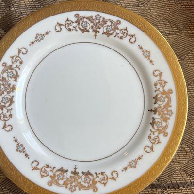 Gold trim china