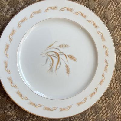 Gold trim china