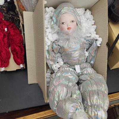 lot of 6 Ingles Porcelain Dolls Made in Spain