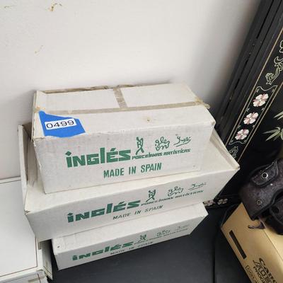 lot of 6 Ingles Porcelain Dolls Made in Spain