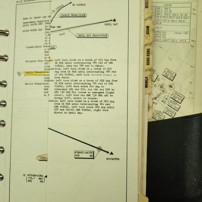Large Lot of Vintage Japan Air Lines Aircraft Books Route Manuals DC-6B DC7C DC-8