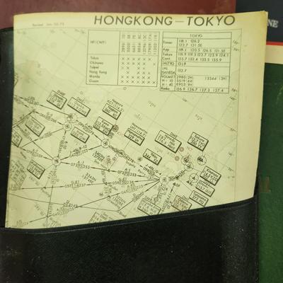Large Lot of Vintage Japan Air Lines Aircraft Books Route Manuals DC-6B DC7C DC-8