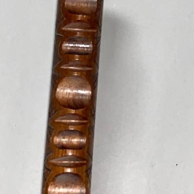 Native American Axe/Tomahawk with Carved Handle