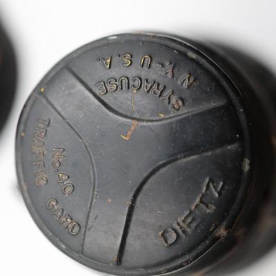 DIETZ No. 40 Traffic Lamps (2) - S. & W. BD. N.O.