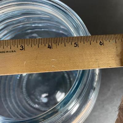 Large Clear Glass Jar