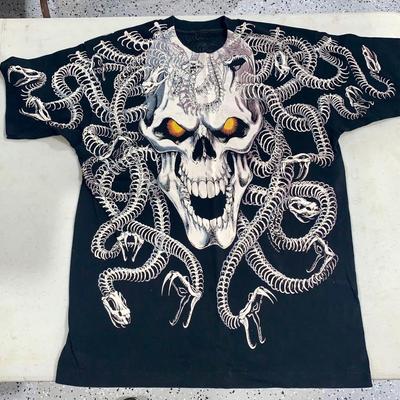 1993 Liquid Blue Art Tee Shirt