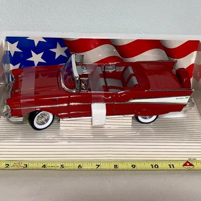 Diecast 1957 Chevy Bel Air Convertible, MIB