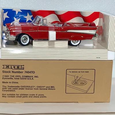 Diecast 1957 Chevy Bel Air Convertible, MIB