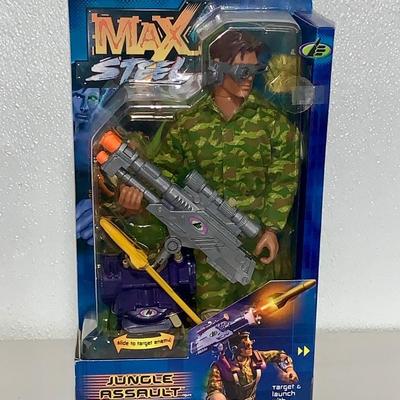 Mattel Max Steel Jungle Assault, MIB