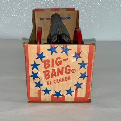 Big Bang Cast Iron Cannon W/Box