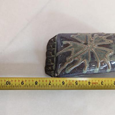 Hand Made Art Pottery Wall Pocket