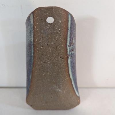 Hand Made Art Pottery Wall Pocket