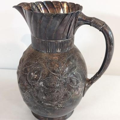 Etched B Company Quadruple Plate 402 Pitcher