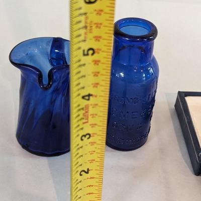 EALES Of Sheffield Cobalt Blue Shakers & Bottles
